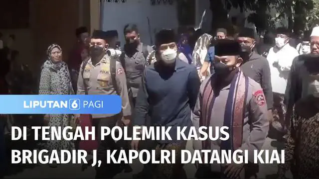 VIDEO: Polemik Kasus Brigadir J, Kapolri Jend. Listyo Sigit Sambangi Kiai Sepuh NU di Kediri