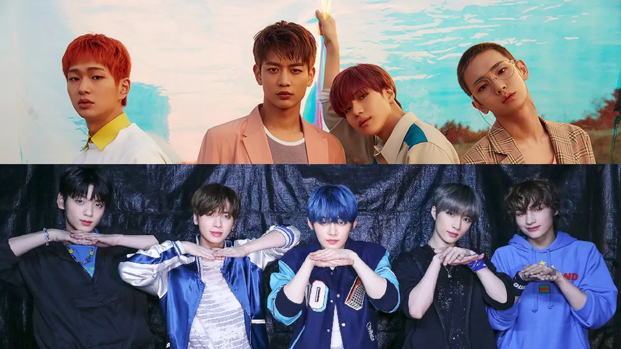 SHINee dan TXT (shinee.smtown.com - Twitter/ TXT_bighit)