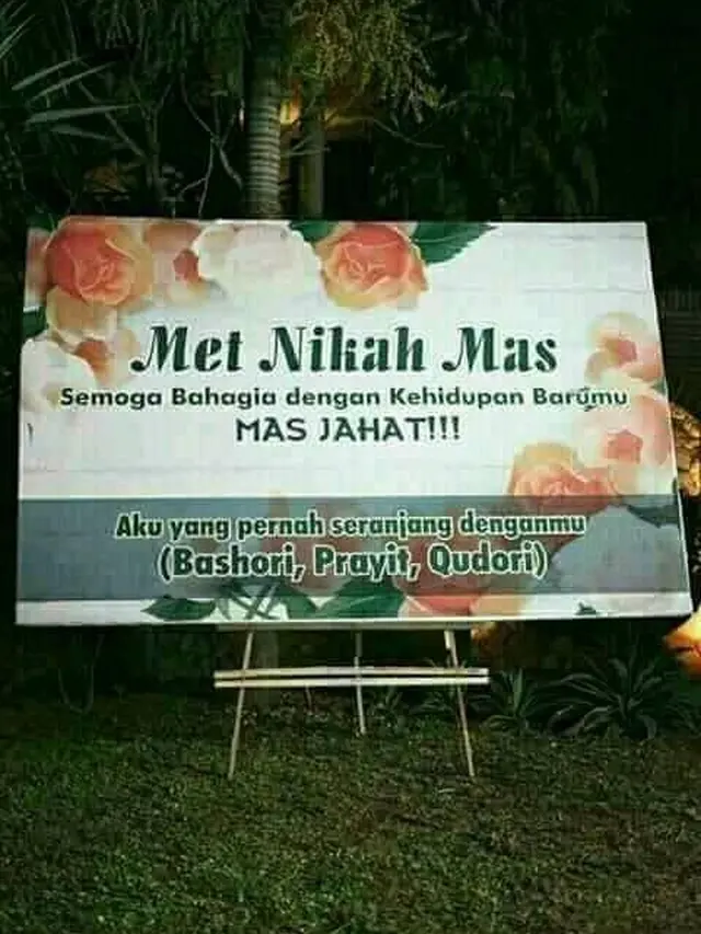 5 Prank Karangan Bunga yang Bikin Malu Saat Pernikahan