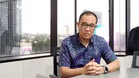 Mantan pejabat Direktorat Jenderal Pajak Kementerian Keuangan (DJP Kemenkeu) Rafael Alun Trisambodo saat wawancara khusus dengan Liputan6.com, Kamis (30/3/2023). Rafael berbicara soal kasus yang tengah membelitnya di KPK. (Liputan6.com/Fachrur Rozie)