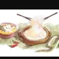 Papeda muncul dalam Google Doodle hari ini, Jumat, 20 Oktober 2023. (Foto: Tangkapan Layar Google)