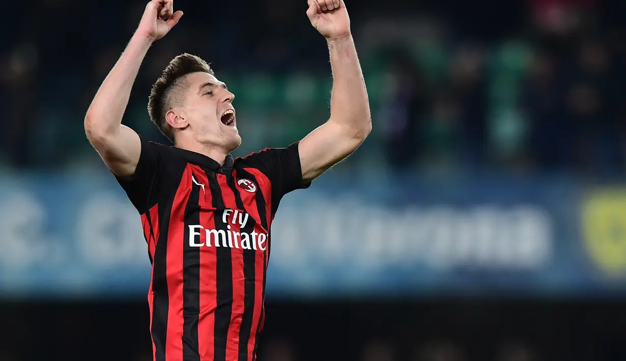 3. Krzysztof Piatek (AC Milan) - 19 gol (AFP/Miguel Medina)