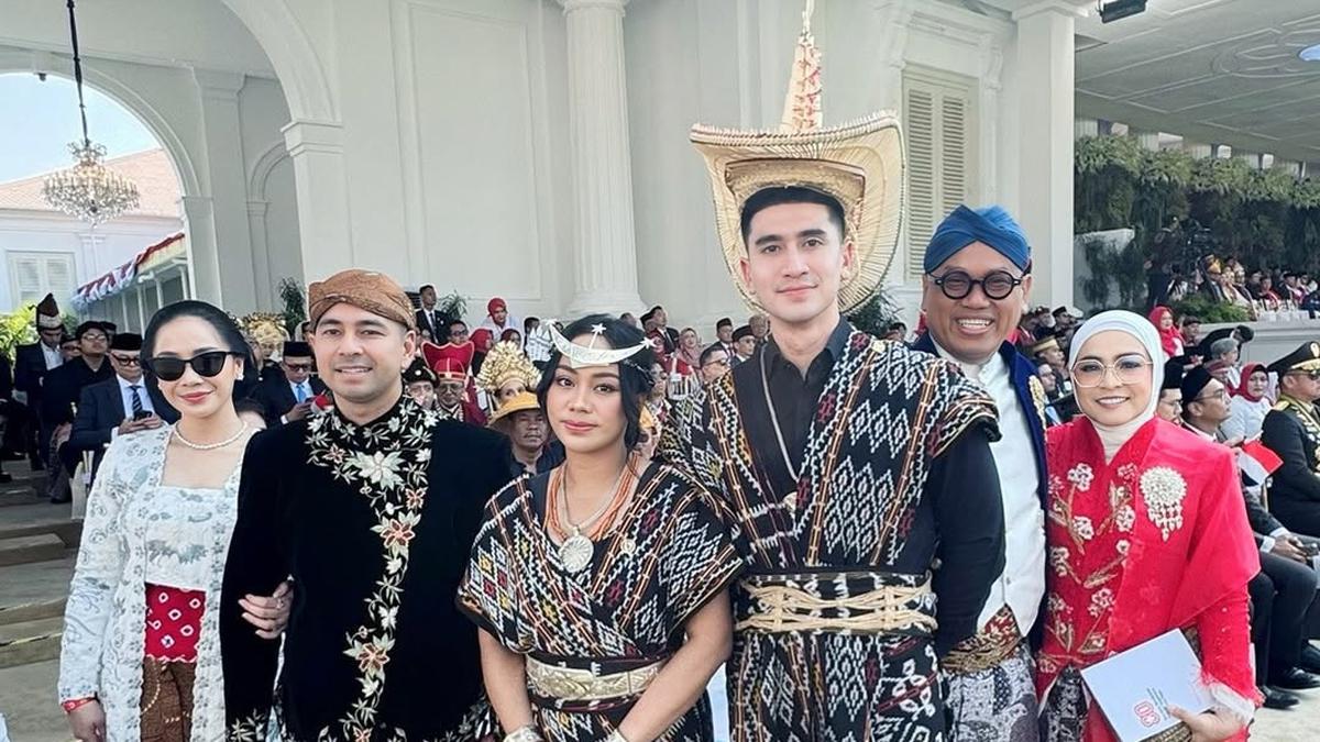 Artis yang Hadir di Upacara Peringatan 17 Agustus 2025 Kemerdekaan HUT RI ke-80, Kompak Pakai Baju Adat