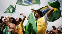 Tolak Piala Dunia, Ribuan Demonstran Turun ke Jalan Sao Paulo