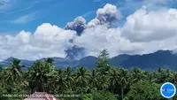 Gunung Dukono Meletus Lagi, Semburkan Abu Vulkanik Setinggi 1.500 Meter