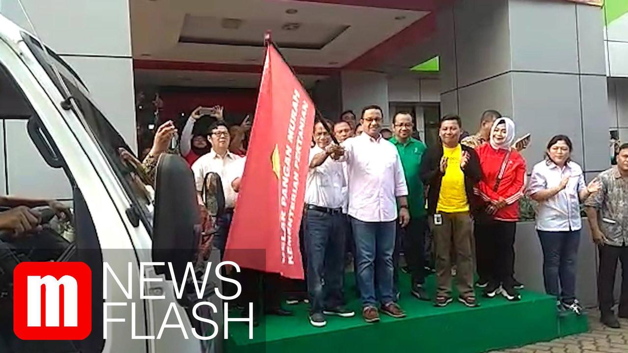VIDEO: Anies Turun ke Pasar, Stabilkan Harga Pangan