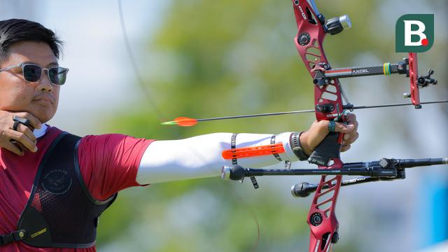 Foto: Panahan Beregu Putra Gemilang, Tambah Koleksi Emas Indonesia di SEA Games 2025