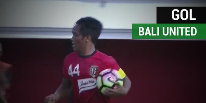 VIDEO: Gol Perdana Bali United di Piala AFC