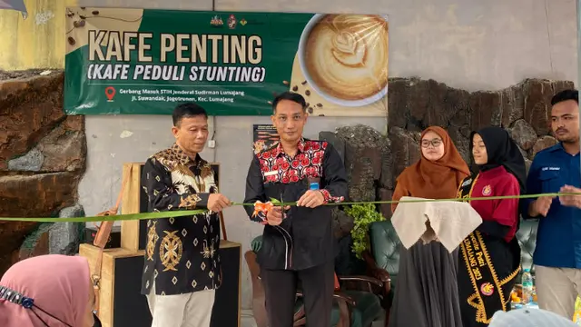 Kafe Peduli Stunting, Inovasi Remaja di Jawa Timur untuk Nongki Sambil Berbagi Informasi. Foto: BKKBN Jatim.