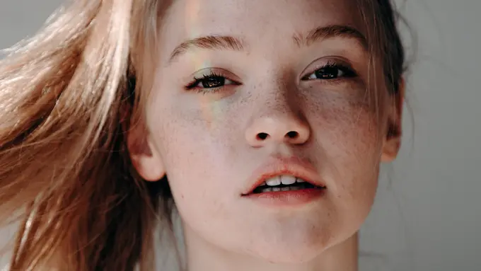 Wajah cantik tanpa makeup