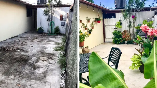 6 Potret Sebelum Vs Sesudah Renovasi Halaman Rumah, Hasilnya Bikin Takjub