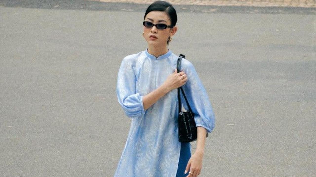 Ilustrasi Baju Lebaran Warna Blue Savir (©Pinterest)