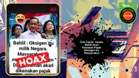 Cek Fakta: Hoaks Bahlil akan Kenakan Pajak Oksigen bagi Masyarakat
