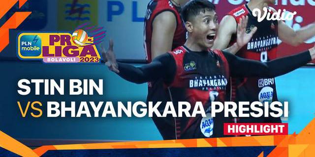 VIDEO: Highlights Final Four PLN Mobile Proliga 2023, Jakarta Bhayangkara Presisi Taklukkan Jakarta STIN BIN 3 Set Langsung