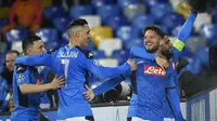 Pelatih Napoli, Gennaro Gattuso, menyebut timnya tak gentar meladeni perlawanan Barcelona meskipun sadar laga tak akan berlangsung mudah.(AFP/Filippo Monteforte)