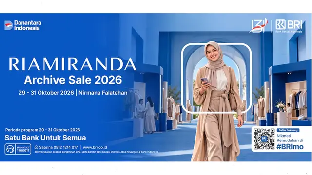 Belanja Koleksi RiaMiranda Makin Menarik, Cek Promo BRI di Archive Sale 2026