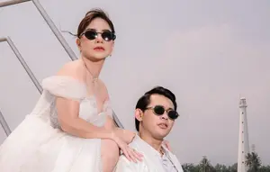 Irma Darmawangsa Siap Menikah dengan Irfan Sebastian, Pamer Foto Background Biru