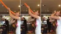 Telan Balon Sepanjang 122 Cm, Perempuan Ini Jadi Sensasi Internet