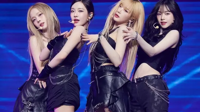 LINE NEXT Corporation resmi merilis ‘Super Mates’, sebuah aplikasi berbasis AI yang memungkinkan pengguna berinteraksi dengan avatar digital dari artis favorit mereka (Instagram/@aespa_official)