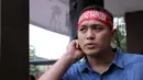 "Bukan hanya sebagai pengguna tapi bagi sekitar, jadi memang narkoba sendiri menurut gue lebih banyak ruginya," tutur Gilang Dirga. (Deki Prayoga/Bintang.com)