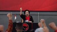 Ketua Umum PDIP Megawati Soekarnoputri di ajang Rapat Kerja Nasional (Rakernas) II PDIP Tahun 2021 yang dilaksanakan di Sekolah Partai, Lenteng Agung, Jakarta Selatan, Selasa (21/6/2022). (Foto: Dokumentasi PDIP).