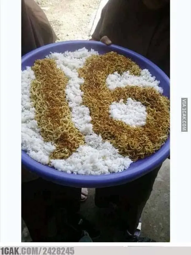 Kreatif, 6 Potret Kue Ulang Tahun Ini Terbuat dari Nasi