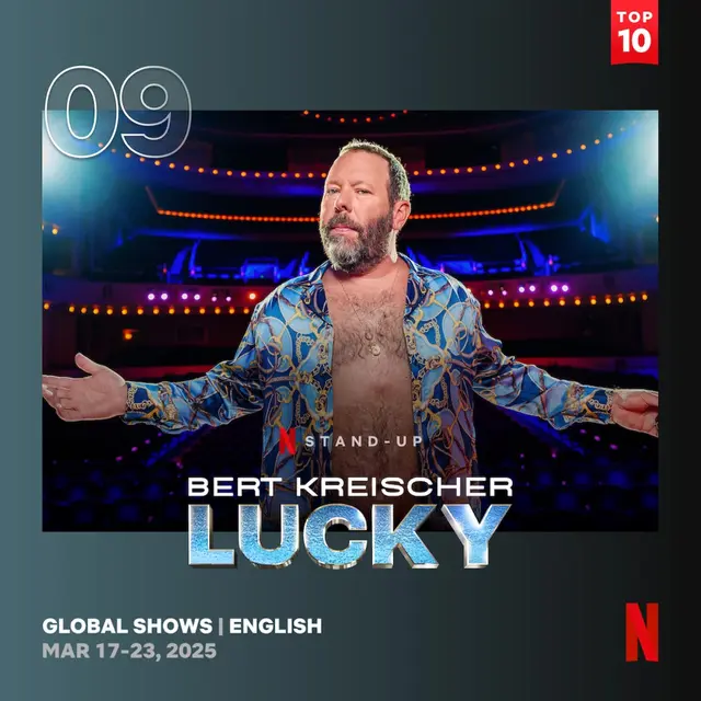Rekomendasi Series Terlaris Netflix Terbaru 26 Maret 2025. (sumber: netflix)