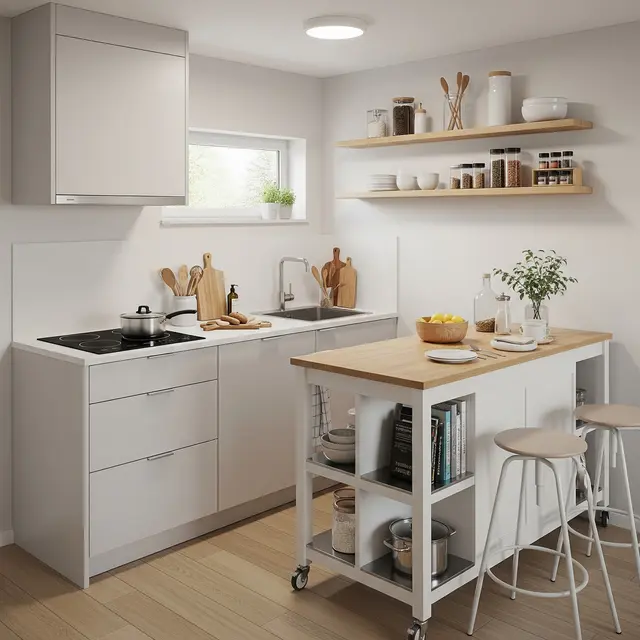 Inspirasi Model Dapur Minimalis Ukuran Kecil untuk Apartemen Studio