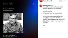 Sineas Imam Tantowi Meninggal Dunia, Sosok di Balik Tukang Bubur Naik Haji