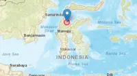Gempa berkekuatan magnitudo 5,3 mengguncang wilayah Kabupaten Sigi, Sulawesi Tengah (Sulteng), Minggu (6/8/2023) pagi. (Foto: bmkg.go.id)