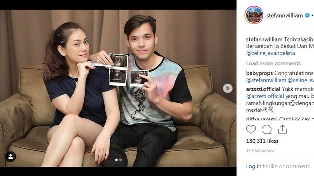 Stefan William dan Celine Evangelista (https://www.instagram.com/p/Bu3uqqOAE3u/)