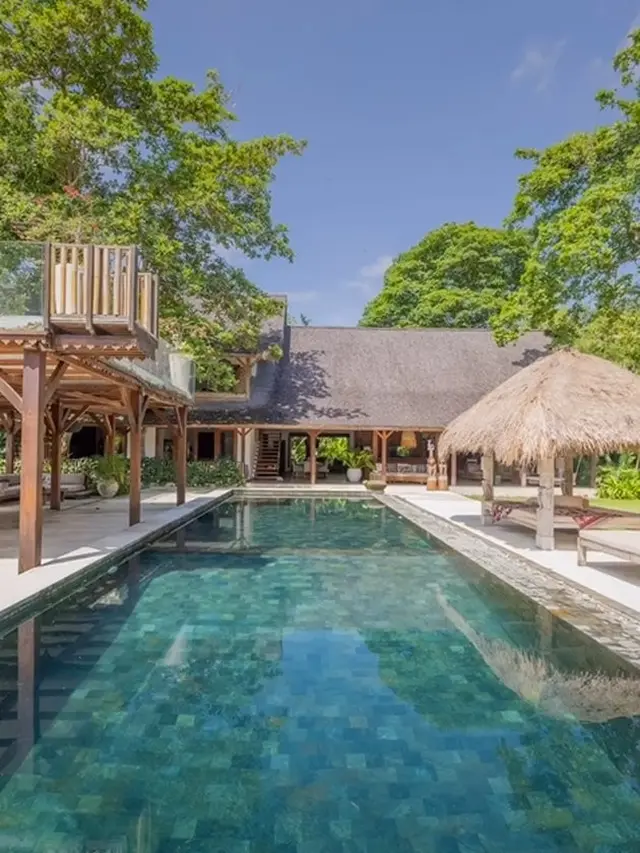 Potret rumah Indah Kalalo di Bali yang kini dijual (Sumber: Instagram/@indahkalalo)