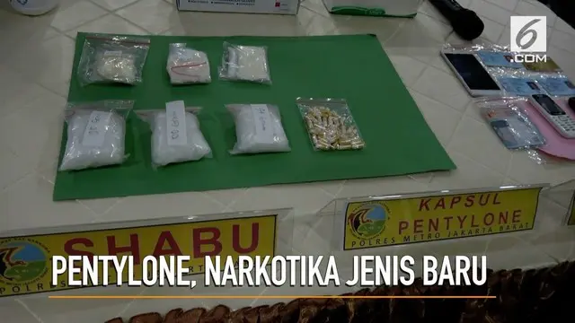 VIDEO: Pentylone, Narkotika Jenis Baru Temuan Polisi