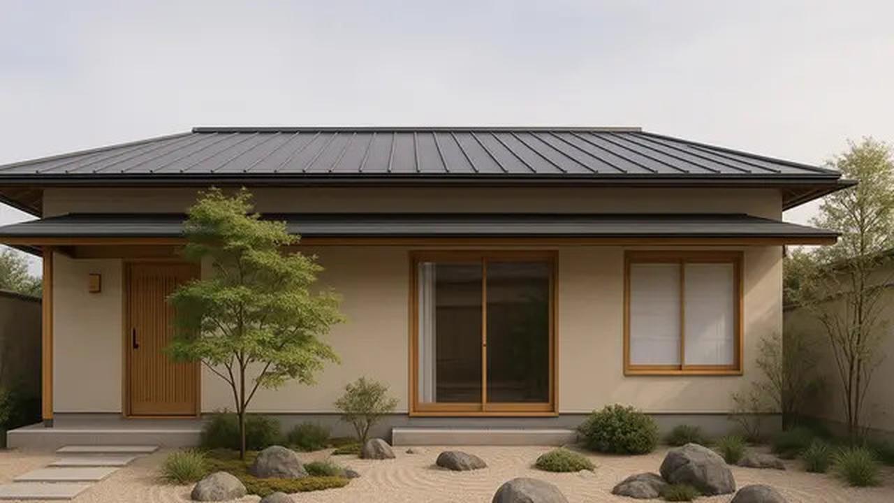 7 Desain Rumah Minimalis Gaya Jepang Modern 1 Lantai 2025, Simpel dan Menenangkan