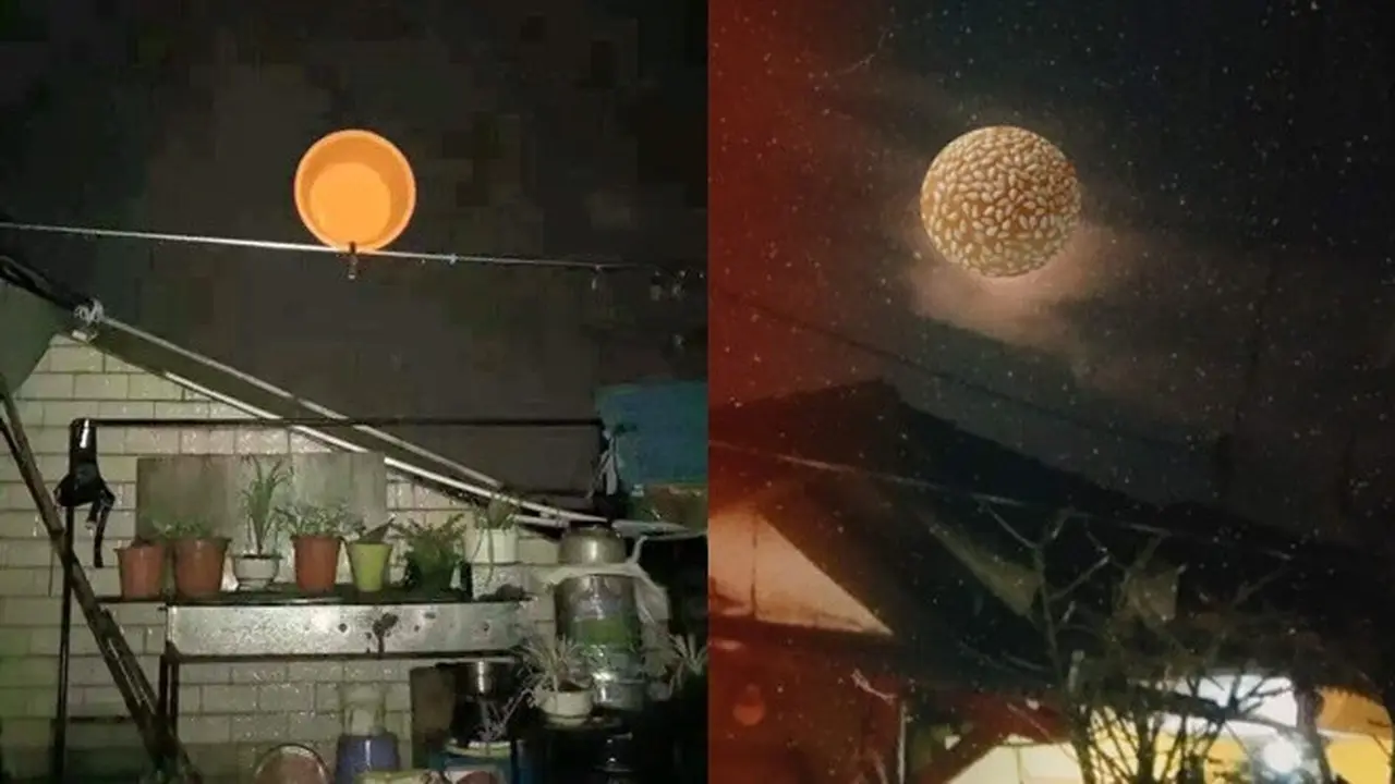 5 Foto Gerhana Bulan Ala Netizen Kocak, Bikin Geleng Kepala