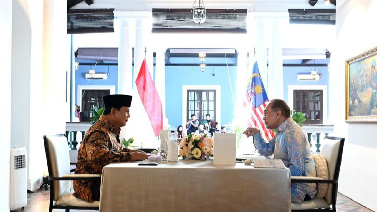 Pertemuan Presiden Prabowo dan PM Anwar Ibrahim