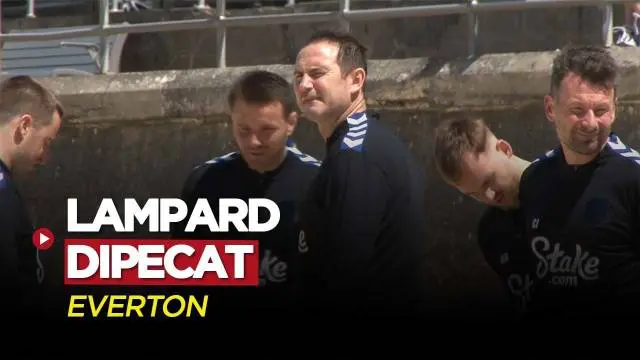 VIDEO: Terpuruk di Zona Degradasi Liga Inggris, Everton Pecat Frank Lampard