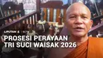 Hari ini menjadi puncak Tri Suci Waisak dirayakan oleh seluruh umat Buddha. Air suci Waisak yang diambil dari Umbul Jumprit, Temanggung, tiba di Candi Mendut, Magelang, Jawa Tengah. Ratusan umat Buddha dan biksu juga menggelar ritual Pradaksina.