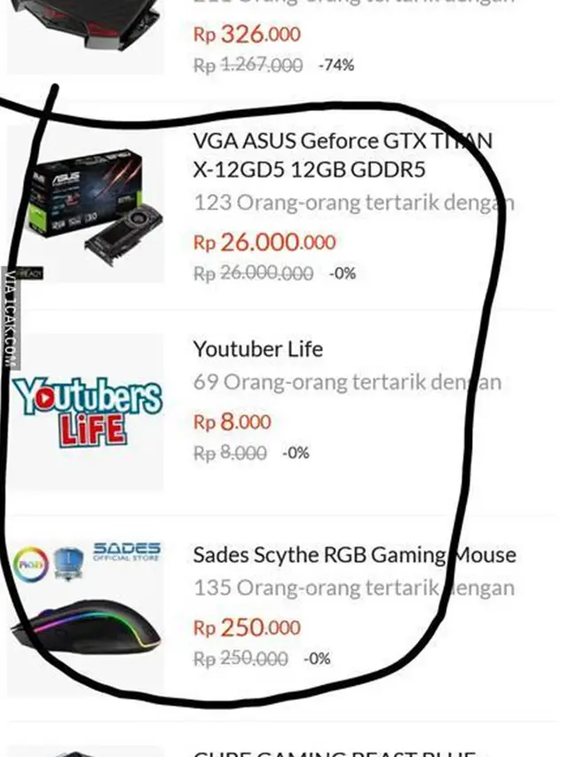 6 Harga Barang Diskon 0% Ini Bikin Mikir Keras