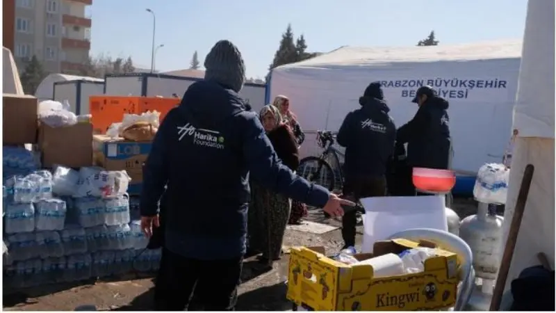 Harika Foundation Salurkan Bantuan dan Dirikan Dapur Umum untuk Korban Gempa Turki