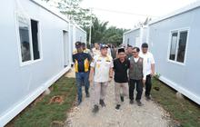 Huntara Segera Rampung, Penyintas di Desa Lubuk Sidup Siap Memulai Hidup Baru