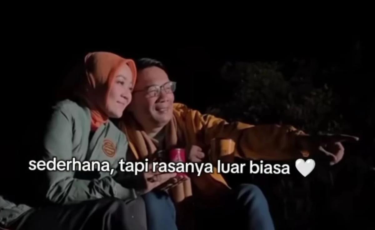 Momen manis Atalia-Ridwan Kamil