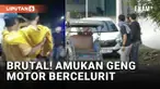 Aksi brutal geng motor kembali meresahkan warga! Puluhan anggota geng motor bersenjata tajam beraksi di Banyumas, Jawa Tengah, saat sebagian besar warga tengah makan sahur, Rabu (5/3) dinihari.