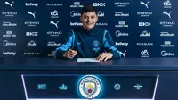 Bek anyar Manchester City asal Uzbekistan,&nbsp;Abdukodir Khusanov. (dok. Manchester City)