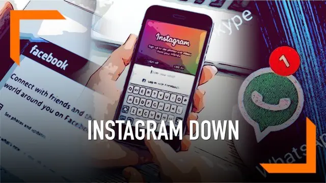 VIDEO: Tak Bisa Diakses, #InstagramDown Trending Topic di Twitter