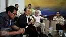 Priyo Budi Santoso saat menemui Akbar Tandjung di Jakarta, Kamis, (7/1/2016). Priyo mendesak pelaksanaan Munas Partai Golkar secepatnya untuk konsolidasi dan penyelamatan Partai Golkar. (Liputan6.com/Johan Tallo)