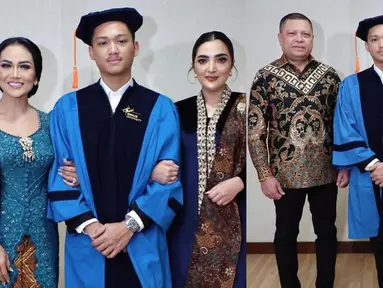 Krisdayanti hingga Raul Lemos Menghadiri Wisuda Azriel Hermansyah (Foto: Instagram/ ashanty_ash)