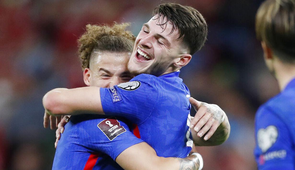 Berkat hasil ini, Inggris semakin kokoh di puncak klasemen Grup I dengan poin 12, sedangkan Hungaria menduduki peringkat tiga dengan koleksi tujuh poin. (Foto: AP/Laszlo Balogh)