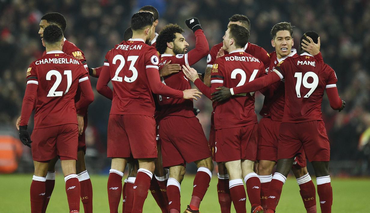 7. Liverpool - 461 juta euro. (AFP/Oli Scarff)