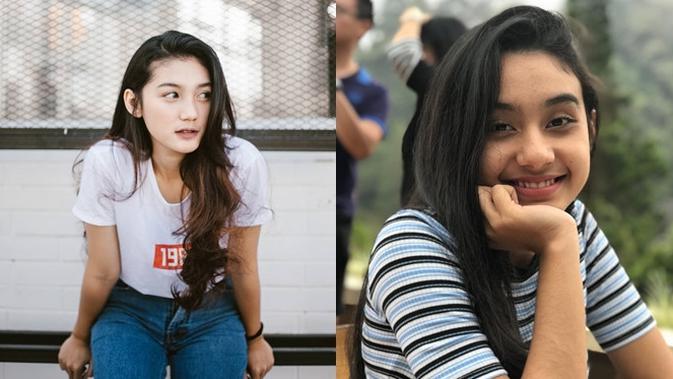 Potret Beda Gaya Fiolina Tejaay dan Nabila Atmaja. (Sumber: Instagram.com/fiolinatejaay dan Instagram.com/nabilaatmaja)